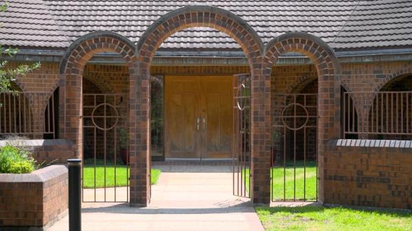 The Carmelite monastery, in Arlington, Texas near Fort Worth, was do<em></em>nated to the nuns by a wealthy local family.