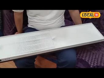 This special filter not o<em></em>nly prevents pollution but also eliminates harmful elements as well as potential virus present in the air. (News18 Uttar Pradesh)