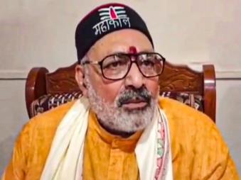 Unio<em></em>n minister Giriraj Singh, who represents Begusarai Lok Sabha co<em></em>nstituency in Bihar, called upon Hindus to become united. (Image: PTI/File)